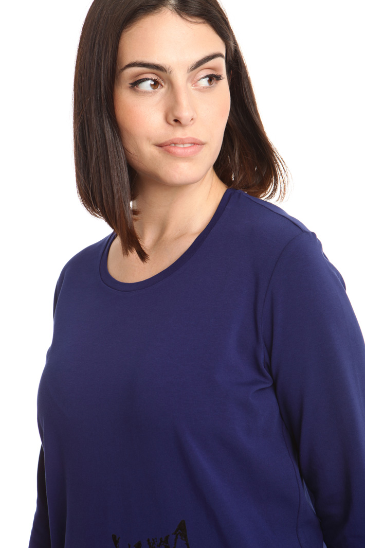 T-shirt in jersey con stampa Diffusione Tessile T-shirt in jersey con stampa Diffusione Tessile