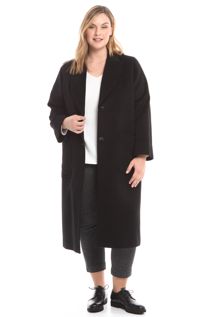 Cappotto in drap di pura lana Diffusione Tessile Cappotto in drap di pura lana Diffusione Tessile