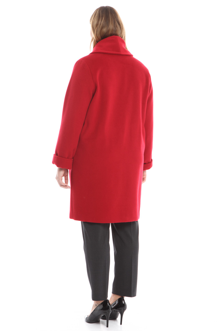 Cappotto con collo a scialle Diffusione Tessile Cappotto con collo a scialle Diffusione Tessile