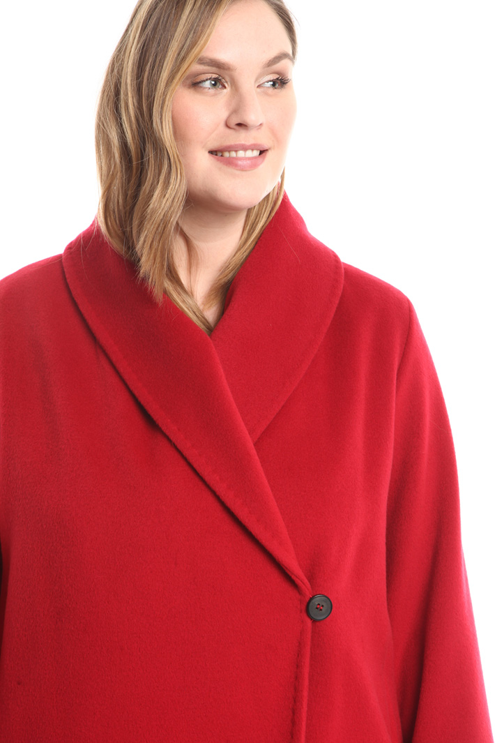 Cappotto con collo a scialle Diffusione Tessile Cappotto con collo a scialle Diffusione Tessile