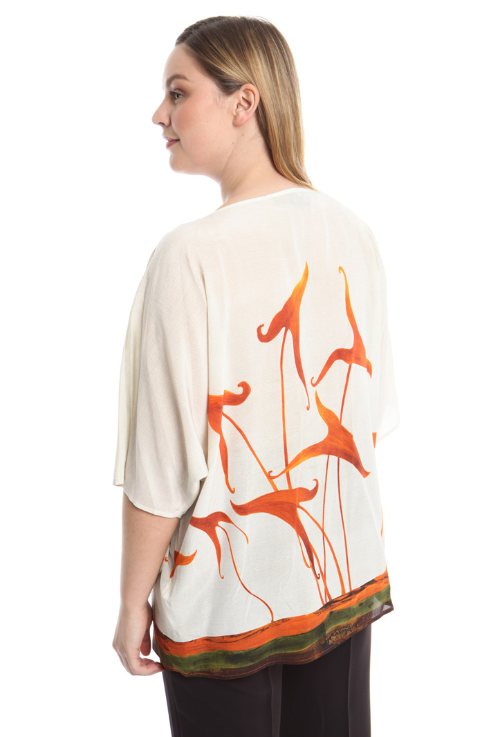 Casacca in crepe de chine Diffusione Tessile Casacca in crepe de chine Diffusione Tessile