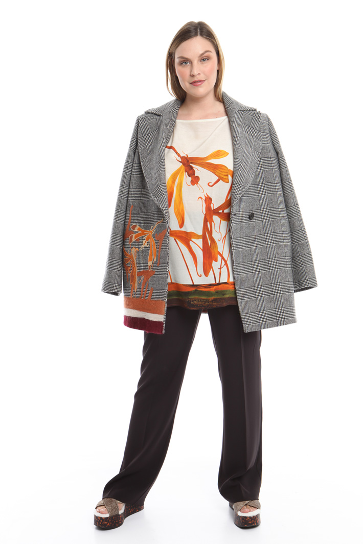 Casacca in crepe de chine Diffusione Tessile Casacca in crepe de chine Diffusione Tessile