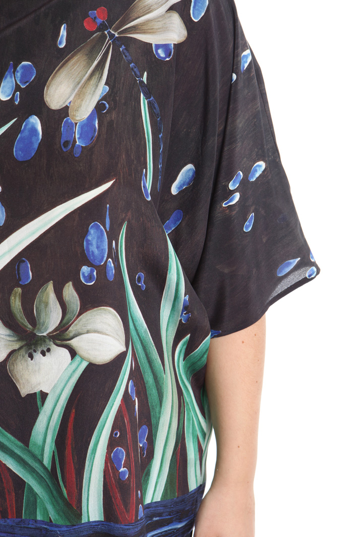 Casacca in crepe de chine Diffusione Tessile Casacca in crepe de chine Diffusione Tessile