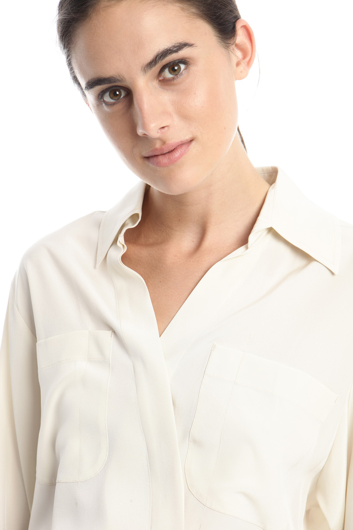 Camicia in seta pesante Diffusione Tessile Camicia in seta pesante Diffusione Tessile
