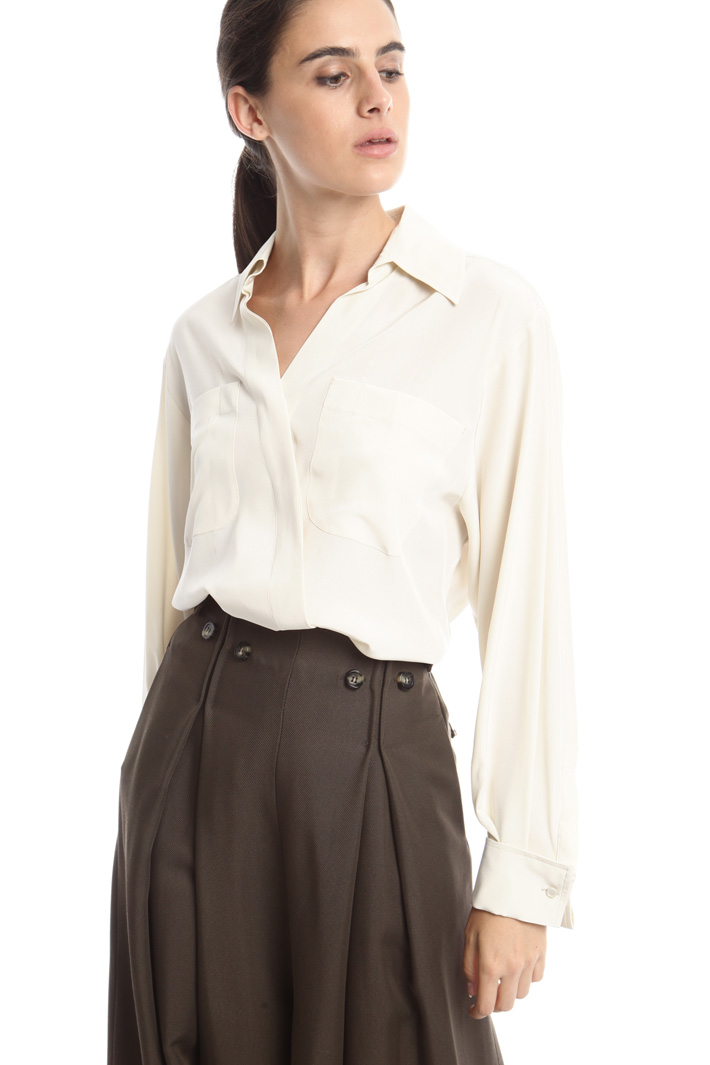 Camicia in seta pesante Diffusione Tessile Camicia in seta pesante Diffusione Tessile