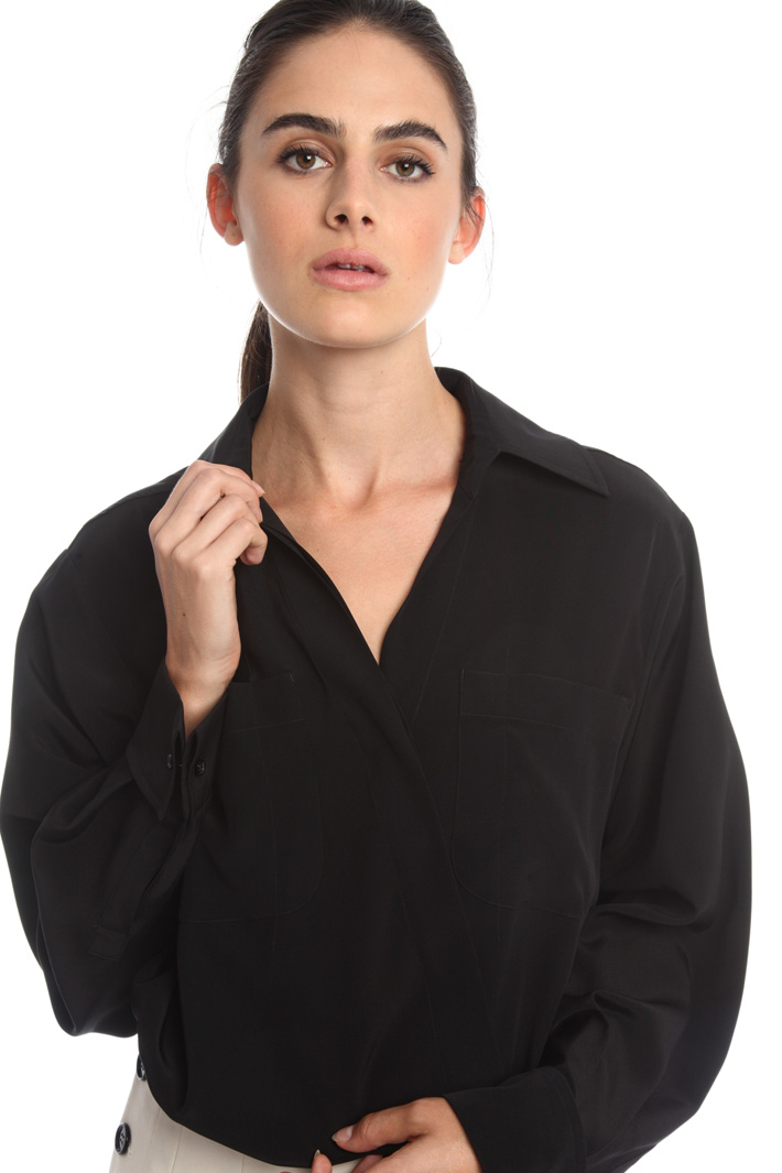 Camicia in seta pesante Diffusione Tessile Camicia in seta pesante Diffusione Tessile