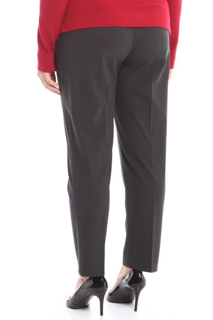 Pantalone in crepe di lana Diffusione Tessile Pantalone in crepe di lana Diffusione Tessile