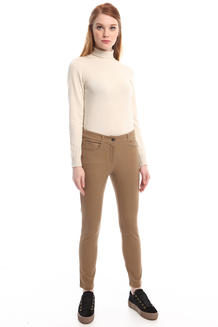 Pantaloni in gabardina stretch Diffusione Tessile Pantaloni in gabardina stretch Diffusione Tessile