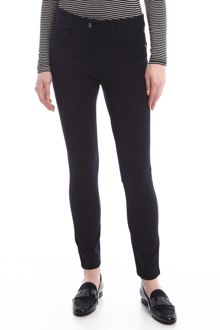 Pantaloni in gabardina stretch Diffusione Tessile Pantaloni in gabardina stretch Diffusione Tessile