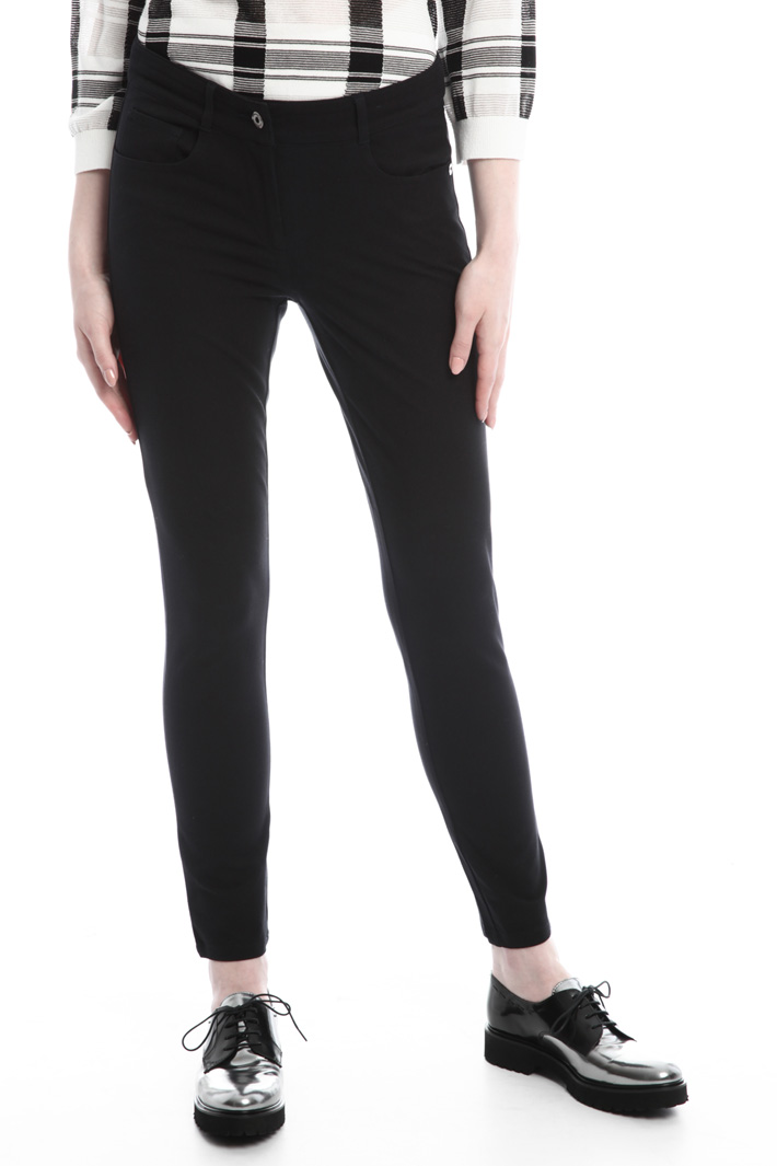 Pantaloni in gabardina stretch Diffusione Tessile Pantaloni in gabardina stretch Diffusione Tessile