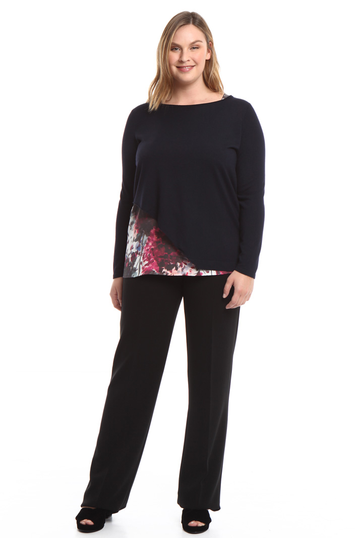 Maglia in lana e crepe Diffusione Tessile Maglia in lana e crepe Diffusione Tessile