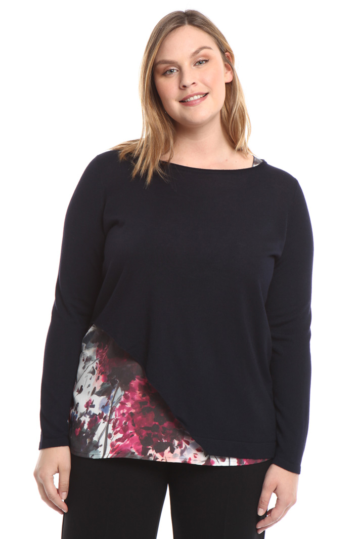 Maglia in lana e crepe Diffusione Tessile Maglia in lana e crepe Diffusione Tessile