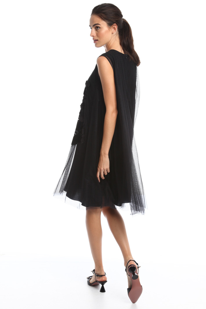 Abito in tulle flock Diffusione Tessile Abito in tulle flock Diffusione Tessile