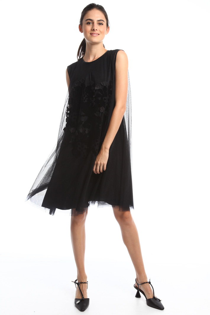 Abito in tulle flock Diffusione Tessile Abito in tulle flock Diffusione Tessile