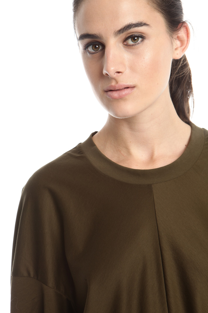 T-shirt boxy in cotone Diffusione Tessile T-shirt boxy in cotone Diffusione Tessile