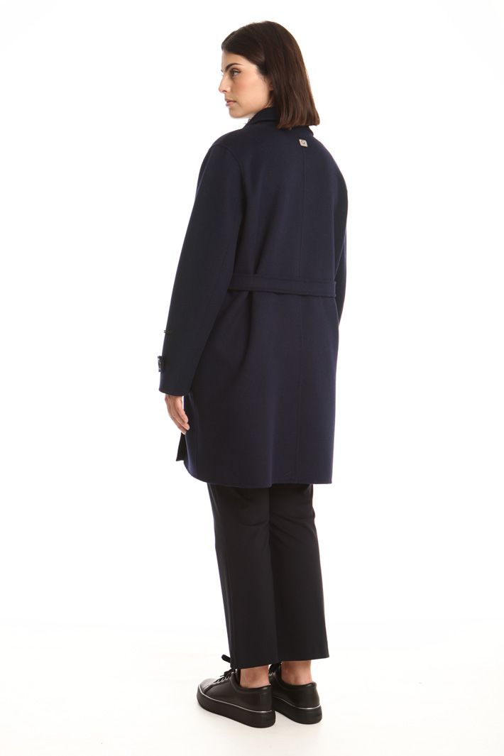 Cappotto in double di lana Diffusione Tessile Cappotto in double di lana Diffusione Tessile