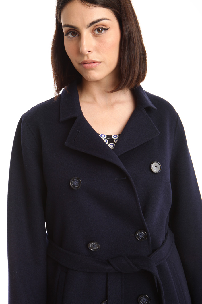 Cappotto in double di lana Diffusione Tessile Cappotto in double di lana Diffusione Tessile