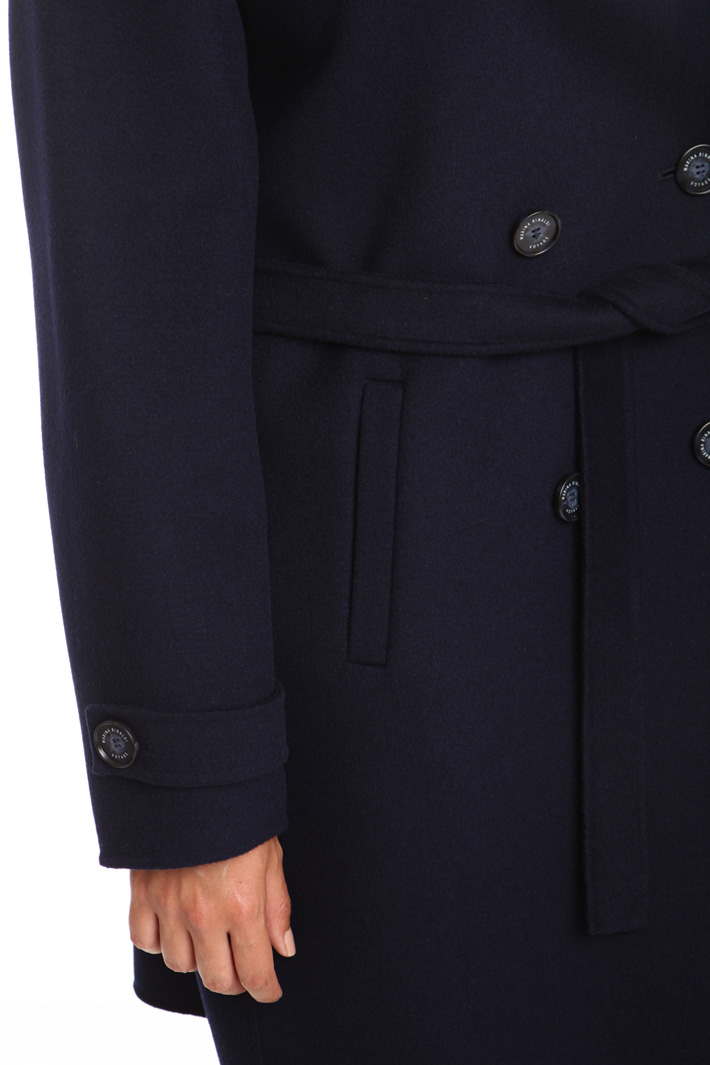Cappotto in double di lana Diffusione Tessile Cappotto in double di lana Diffusione Tessile