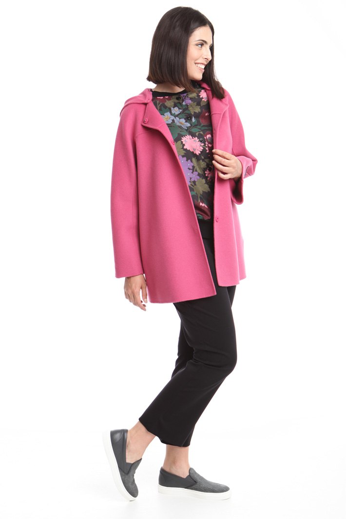 Cappotto con cappuccio Diffusione Tessile Cappotto con cappuccio Diffusione Tessile