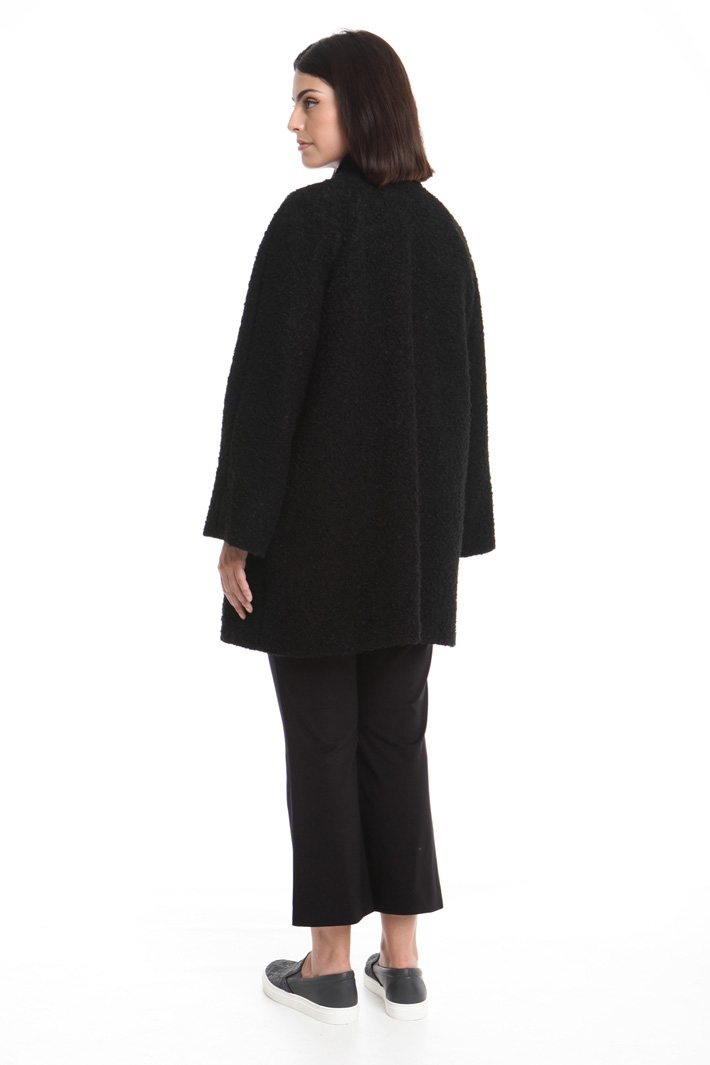 Cappotto bouclé in lana Diffusione Tessile Cappotto bouclé in lana Diffusione Tessile
