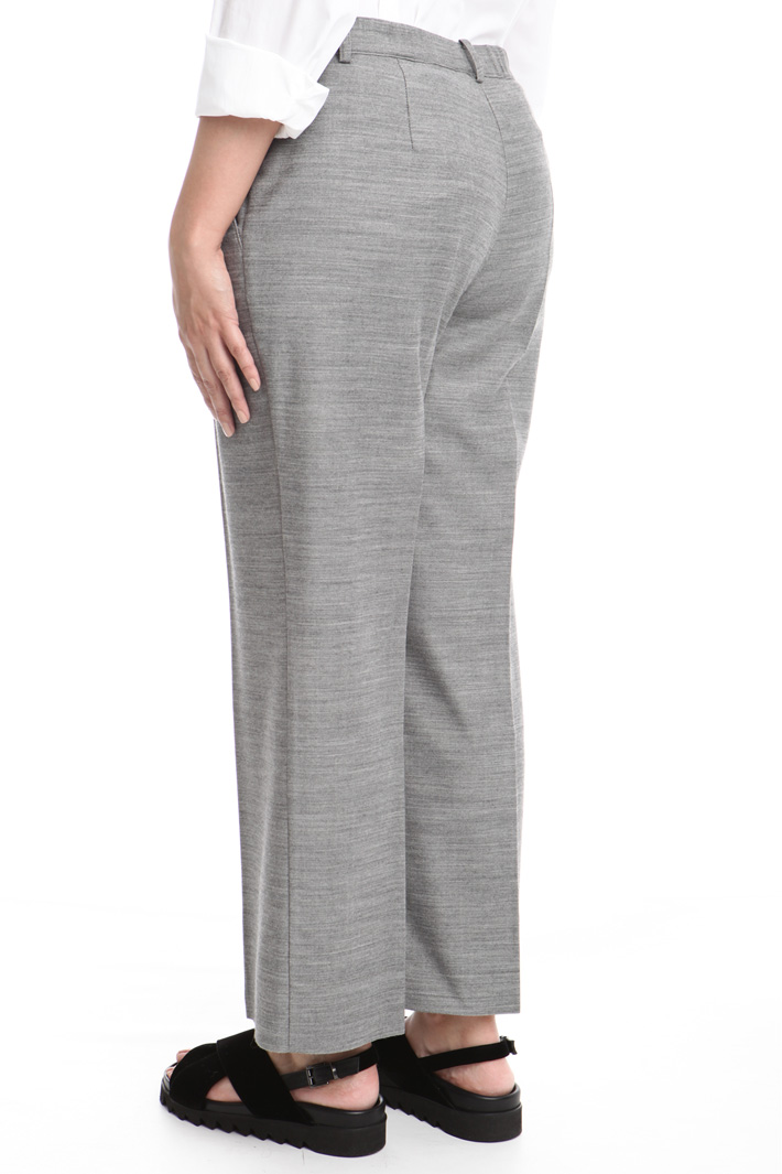 Pantalone linea dritta in lana Diffusione Tessile Pantalone linea dritta in lana Diffusione Tessile