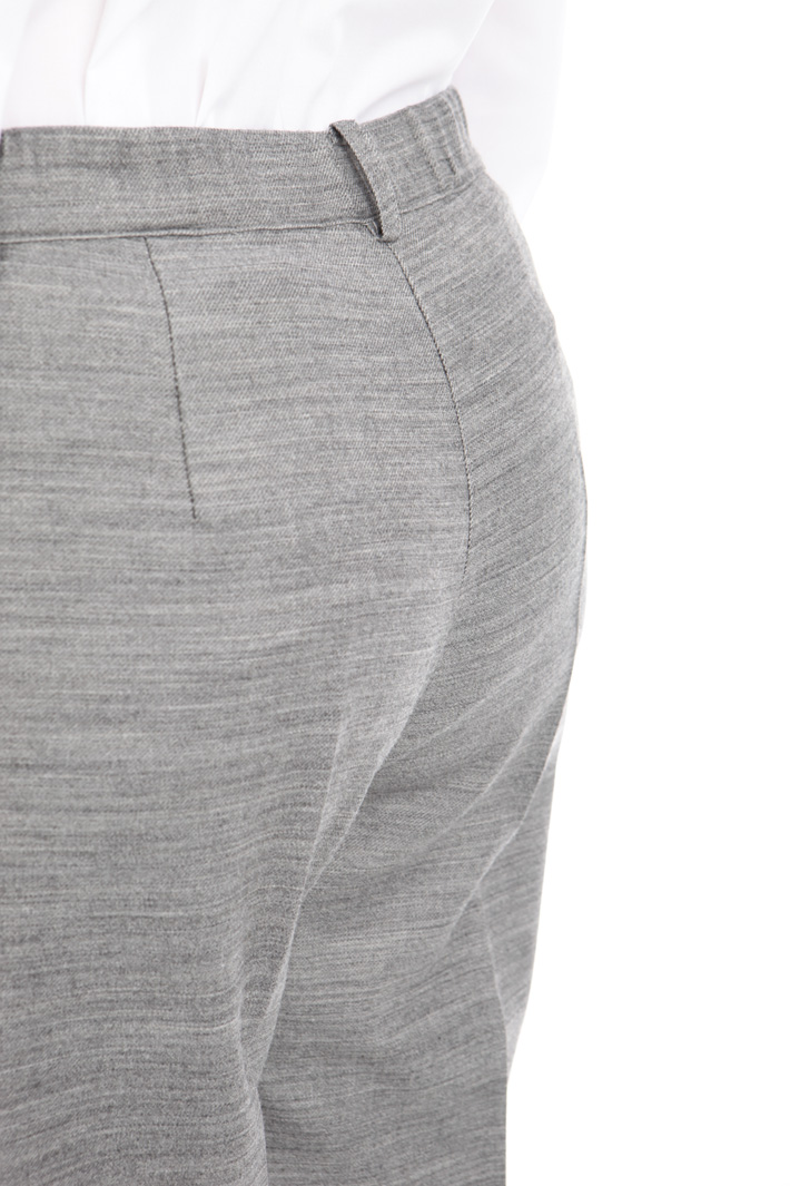 Pantalone linea dritta in lana Diffusione Tessile Pantalone linea dritta in lana Diffusione Tessile