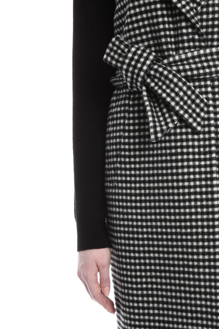 Gilet in panno a quadretti Diffusione Tessile Gilet in panno a quadretti Diffusione Tessile