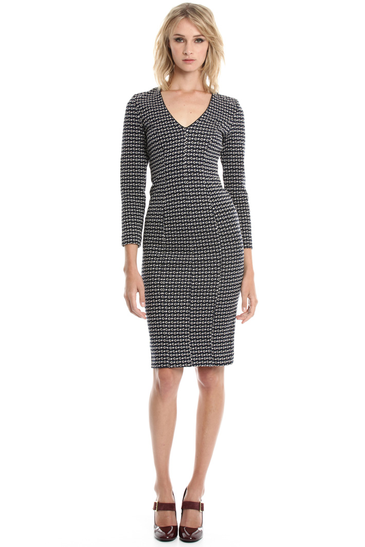 Tubino in jersey jacquard Diffusione Tessile Tubino in jersey jacquard Diffusione Tessile