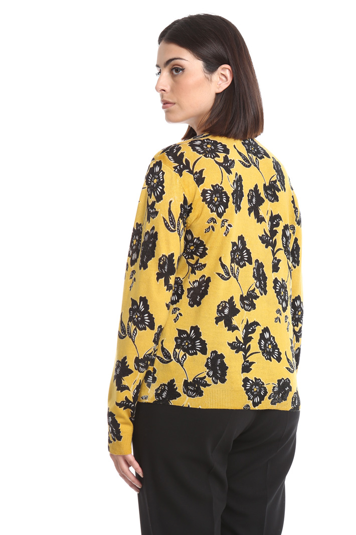 Cardigan a fiori Diffusione Tessile Cardigan a fiori Diffusione Tessile