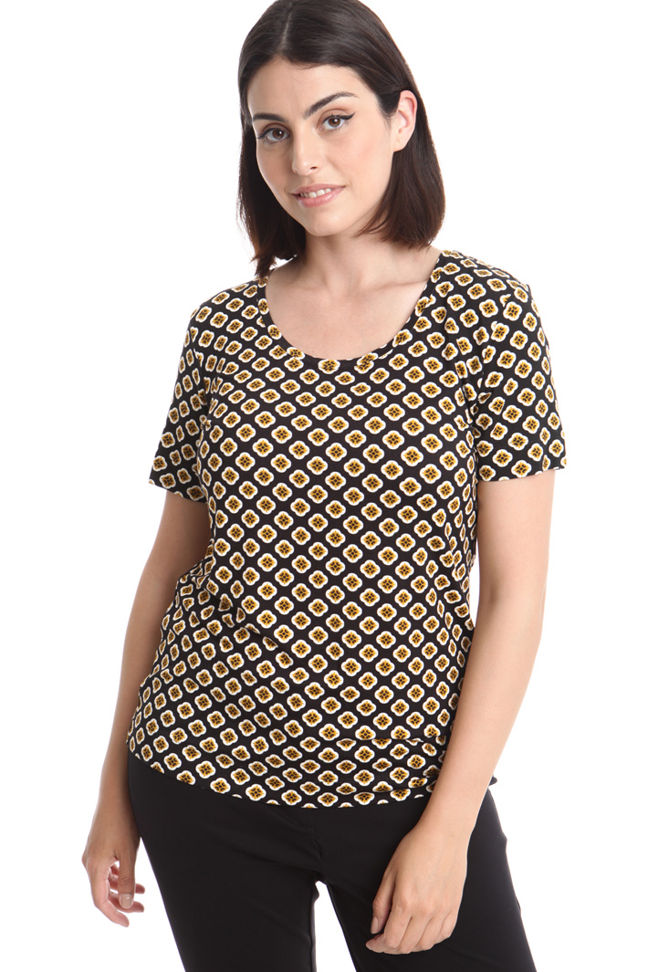 T-shirt in jersey stampata Diffusione Tessile T-shirt in jersey stampata Diffusione Tessile