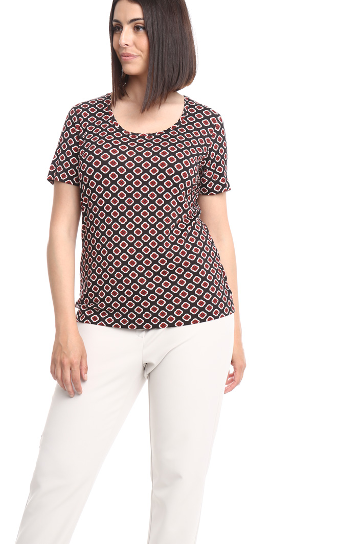 T-shirt in jersey stampata Diffusione Tessile T-shirt in jersey stampata Diffusione Tessile