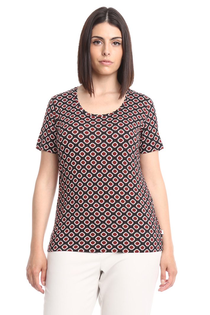 T-shirt in jersey stampata Diffusione Tessile T-shirt in jersey stampata Diffusione Tessile