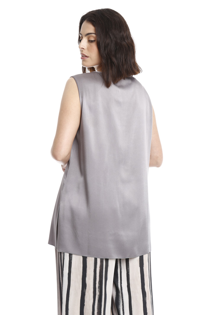 Top in crepe lucido Diffusione Tessile Top in crepe lucido Diffusione Tessile
