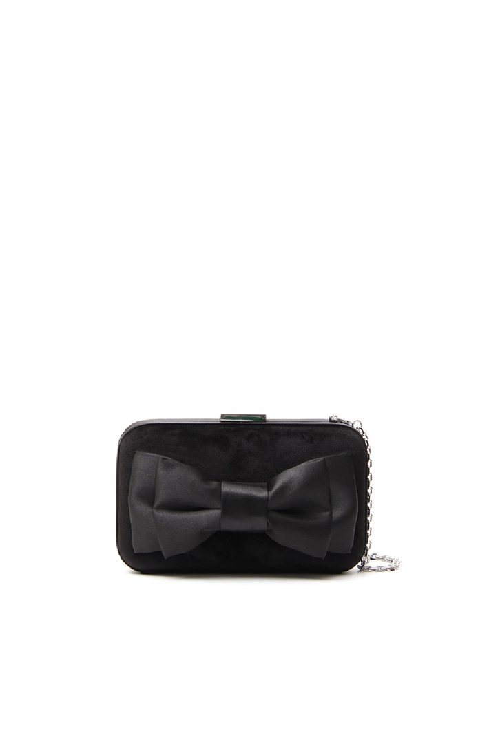 Clutch con maxi fiocco Diffusione Tessile Clutch con maxi fiocco Diffusione Tessile