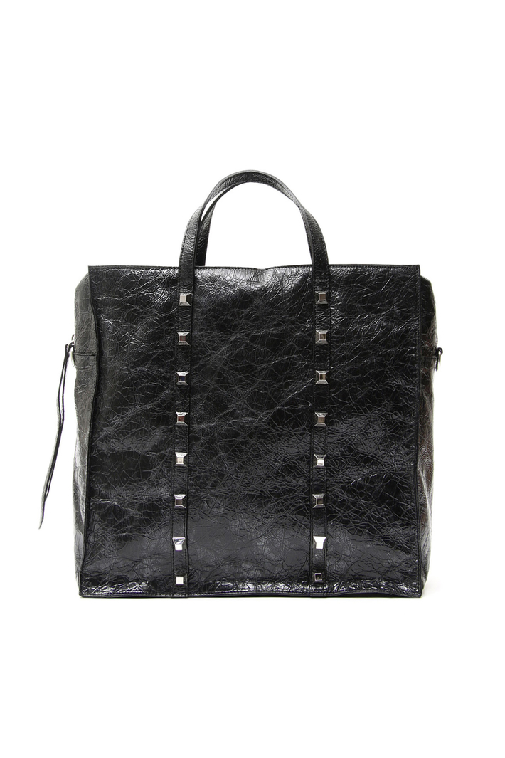 Borsa shopper con borchie Diffusione Tessile Borsa shopper con borchie Diffusione Tessile