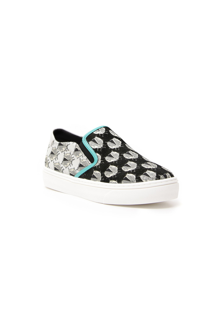 Sneakers in jacquard lamé Diffusione Tessile Sneakers in jacquard lamé Diffusione Tessile