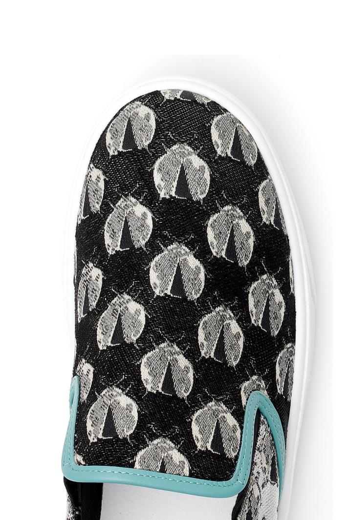 Sneakers in jacquard lamé Diffusione Tessile Sneakers in jacquard lamé Diffusione Tessile