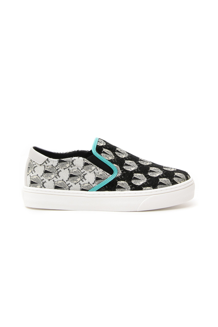 Sneakers in jacquard lamé Diffusione Tessile Sneakers in jacquard lamé Diffusione Tessile