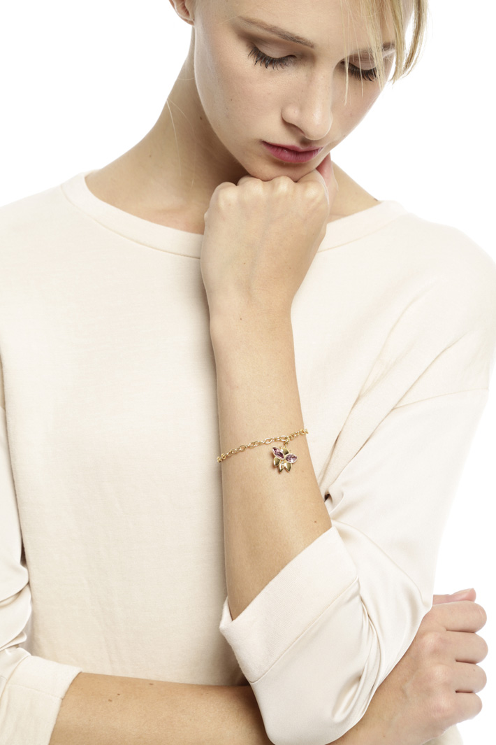Bracciale con charm Diffusione Tessile Bracciale con charm Diffusione Tessile