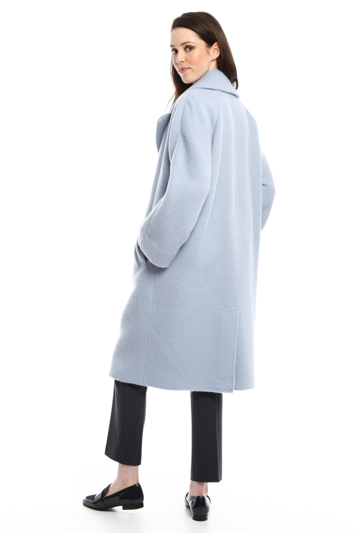 Brushed wool coat Diffusione Tessile Brushed wool coat Diffusione Tessile