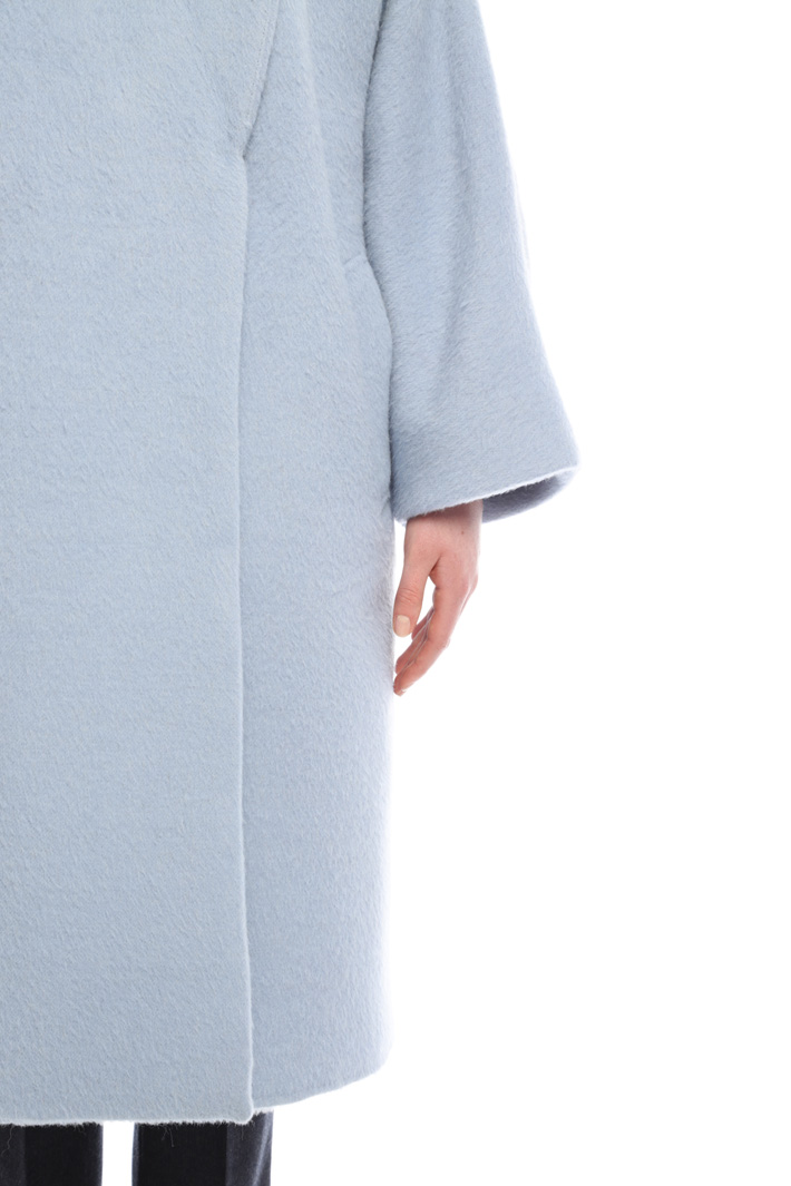 Brushed wool coat Diffusione Tessile Brushed wool coat Diffusione Tessile