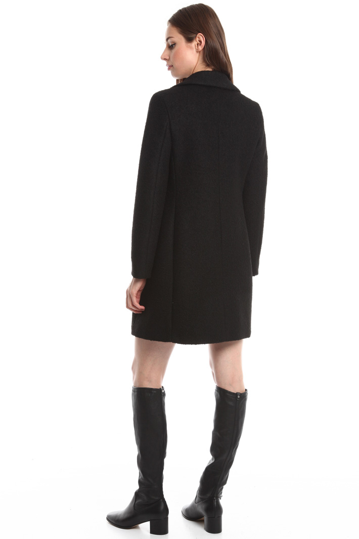 Cappotto in jersey bouclé Diffusione Tessile Cappotto in jersey bouclé Diffusione Tessile
