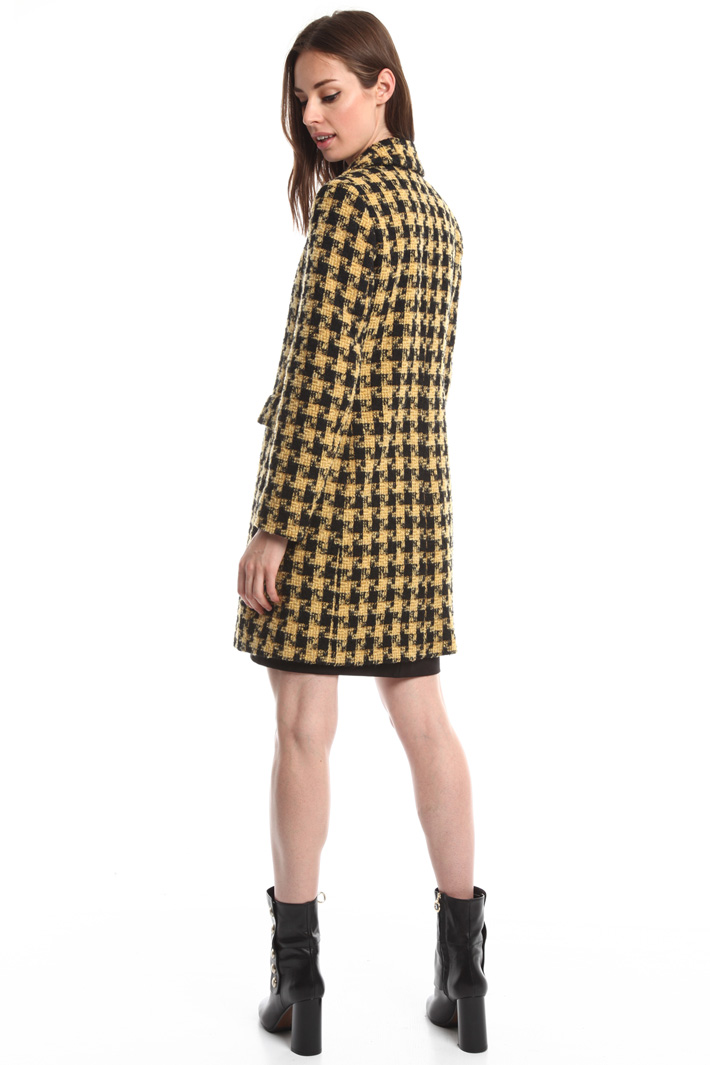 Cappotto check in misto lana Diffusione Tessile Cappotto check in misto lana Diffusione Tessile