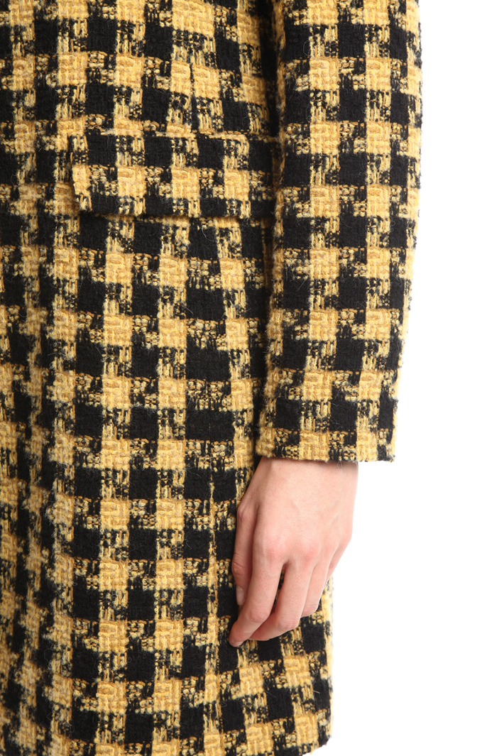 Cappotto check in misto lana Diffusione Tessile Cappotto check in misto lana Diffusione Tessile