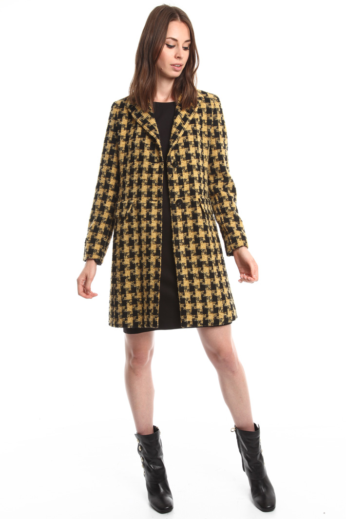 Cappotto check in misto lana Diffusione Tessile Cappotto check in misto lana Diffusione Tessile