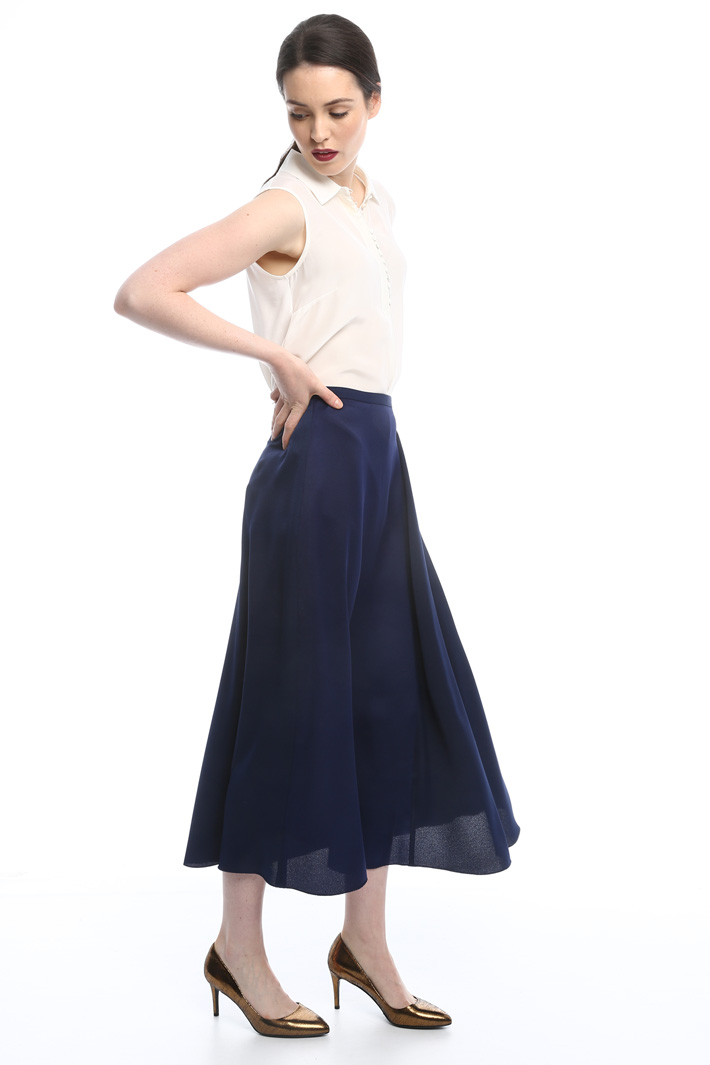 Gonna lunga in enver satin Diffusione Tessile Gonna lunga in enver satin Diffusione Tessile