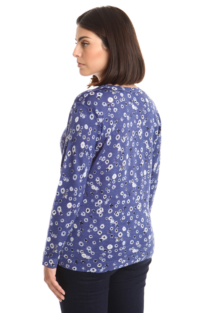 Maglia in pura lana stampata Diffusione Tessile Maglia in pura lana stampata Diffusione Tessile