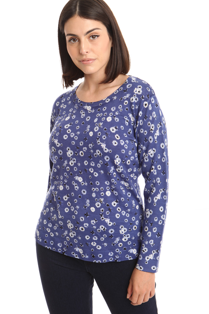 Maglia in pura lana stampata Diffusione Tessile Maglia in pura lana stampata Diffusione Tessile