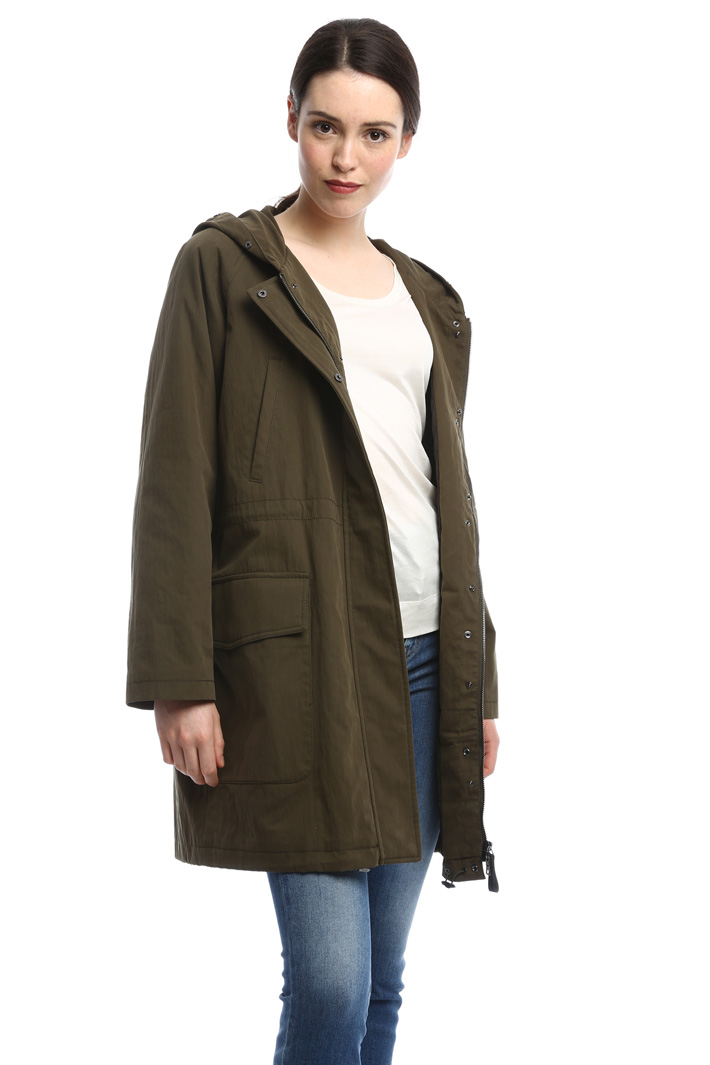 Parka con pelliccia interna Diffusione Tessile Parka con pelliccia interna Diffusione Tessile