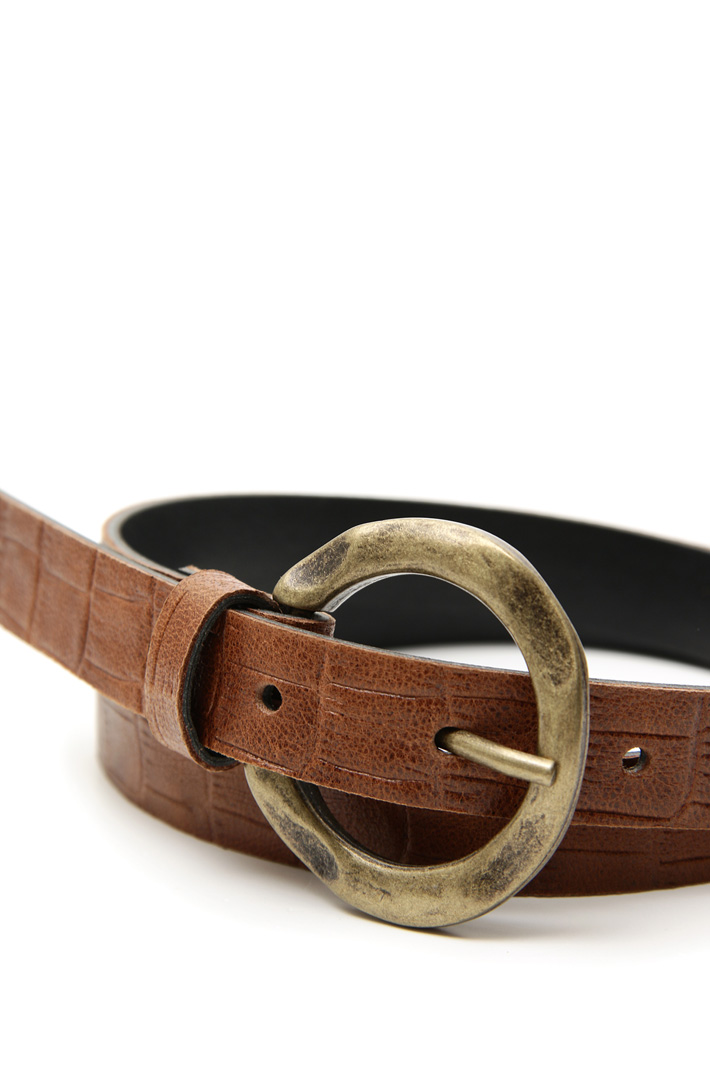 Round buckle belt Intrend Round buckle belt Intrend